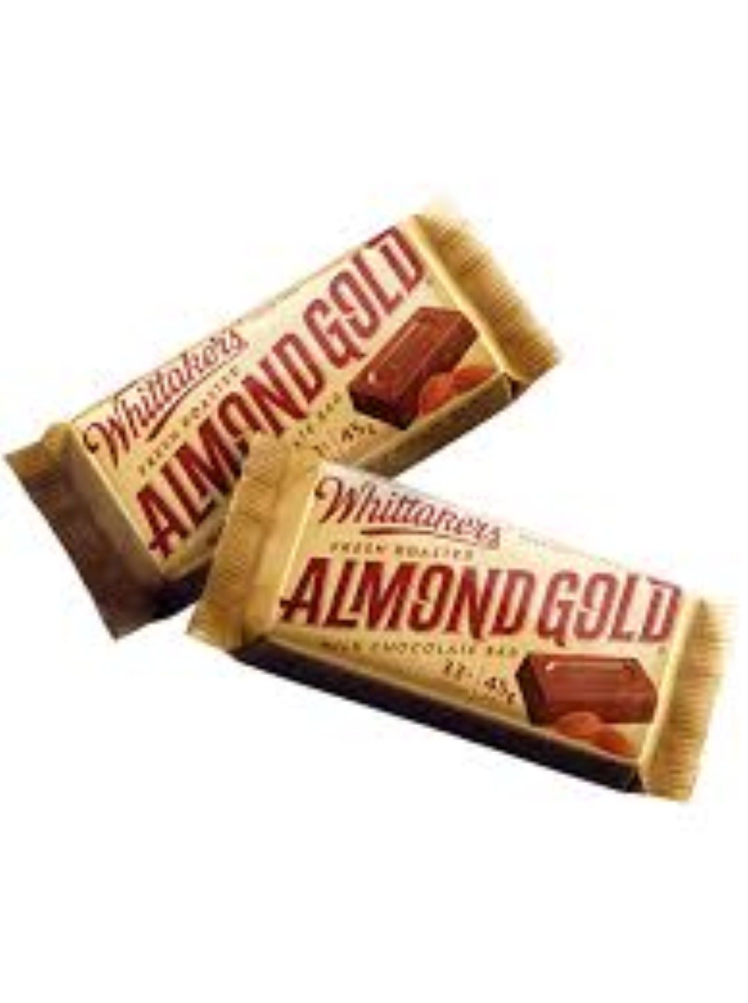 WHITTAKERS CHUNKS ALMOND GOLD 50G